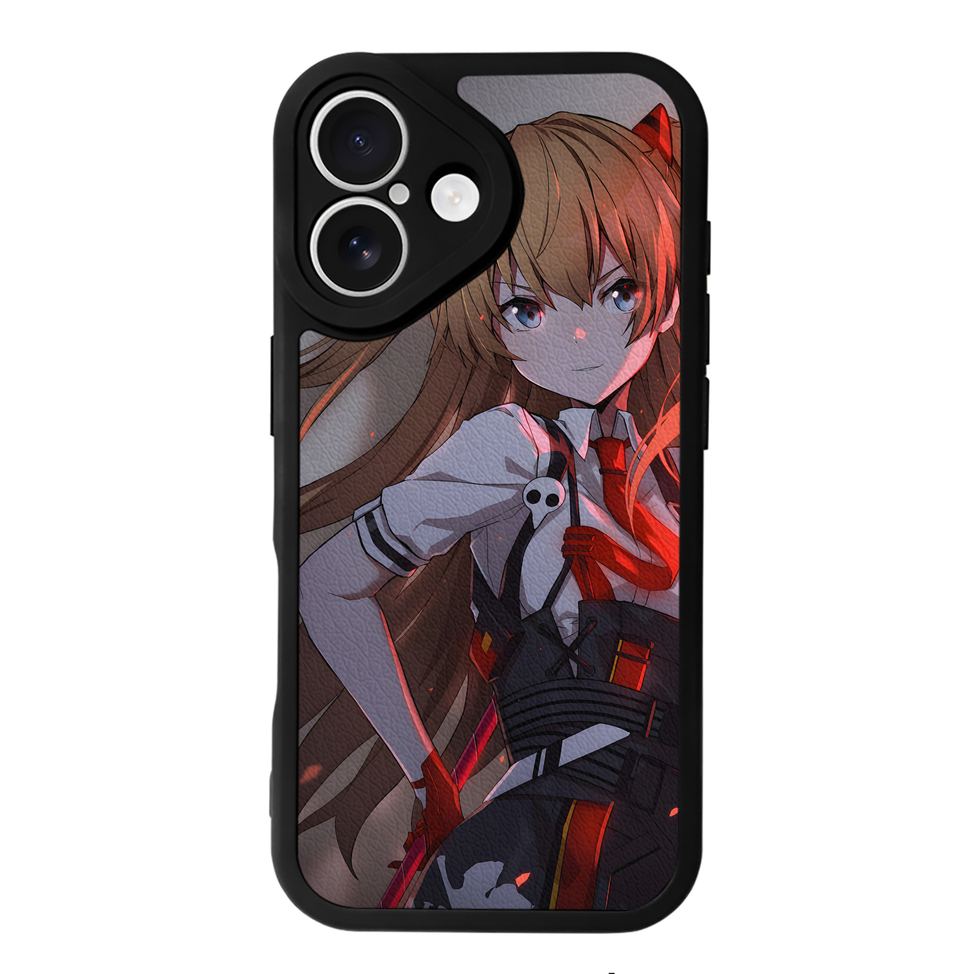 （画像用） EVA 新世紀エヴァンゲリオン 【iPhone 16シリーズ対応】シリコンスマホケース（レザー調） 材質：シリコン